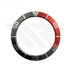 Aluminium Bezel Insert for Seiko Prospex Sumo SBDC001 / SBDC003 / SBDC031 / SBDC033 - Black / Red