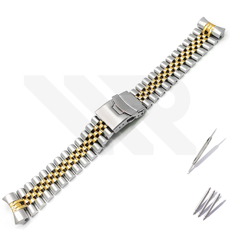 Jubilee Bracelet for SKX/SRPD - Steel / Gold