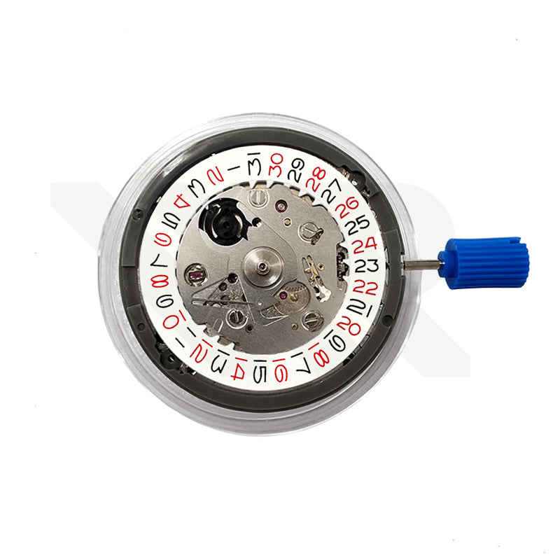 Seiko (SII) NH35A Automatic Movement (Red Even Number Flat 4)