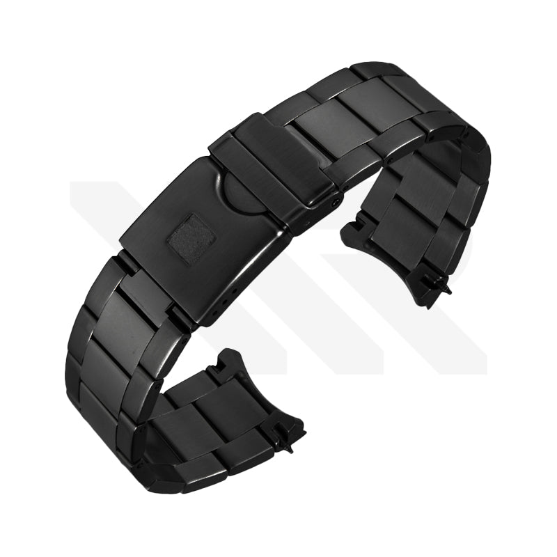 Replacement Stainless Steel Bracelet Compatible with Tissot Seastar T120417A - Black PVD