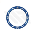 Hydro Style Ceramic Sloped Bezel Insert for SKX/SRPD - Blue/White