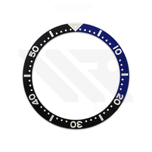 Load image into Gallery viewer, SKX007 Aluminium Flat Bezel Insert for SKX/SRPD - Blue/Black
