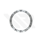 YM Style GMT-24 Ceramic Sloped Bezel Insert for SKX/SRPD: Silver