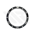 Ceramic Flat Bezel Inserts for SKX013 / SKX015 - Black/White