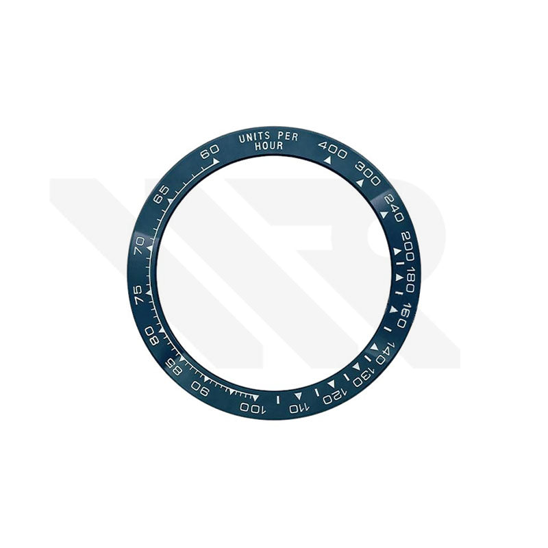 Daytona Style Replacement Ceramic Bezel Insert for 116500: Navy/White
