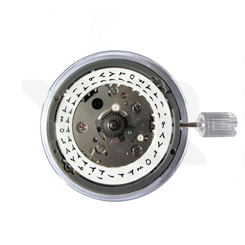 Seiko (SII) NH34A Automatic GMT Movement (Arabic White)