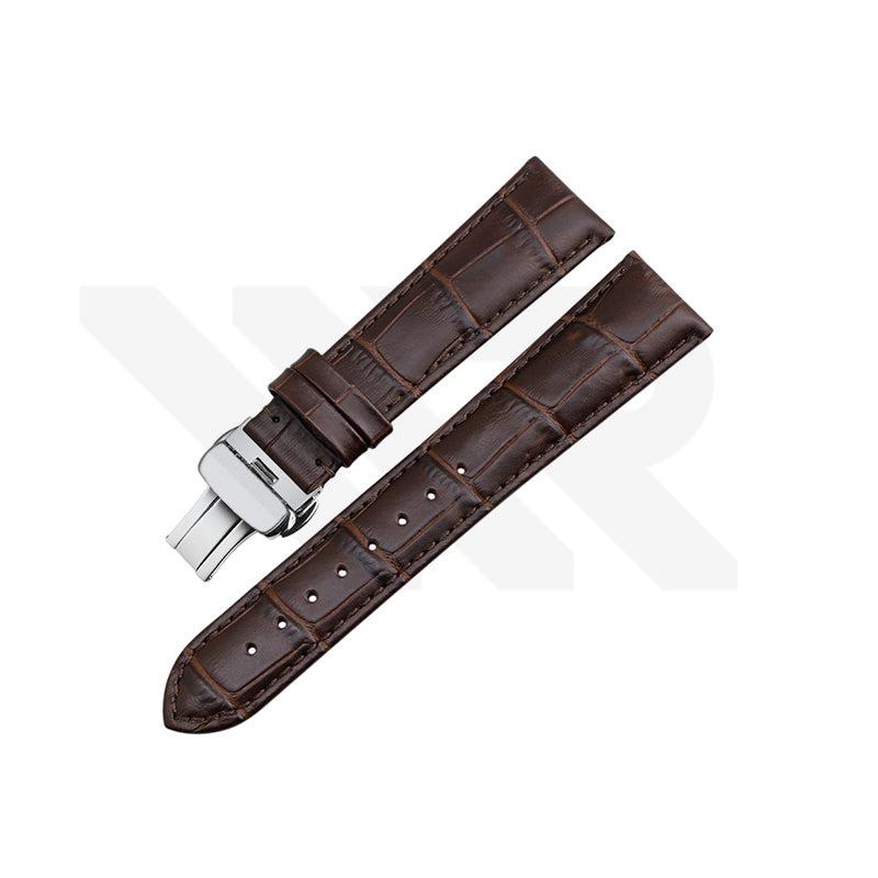Replacement Leather Strap Compatible with Tissot Gentleman Powermatic 80 T127407A / T127410A