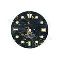 Carbon Fiber Dial for Seiko Mod - Gold Foil