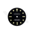 Retro Black Sub Dial for Seiko Mod: White Sub No Date