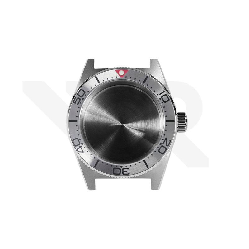 62MAS Case Set for Seiko Mod: Stainless Steel Dive Bezel