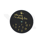 Relax Sunburst No-Date Dial V2 for Seiko Mod: Black / Gold