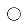 Aluminium Black Bezel Insert Compatible with Omega Speedmaster: Gold