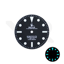 Load image into Gallery viewer, Retro Style Relax Dial for Seiko Mod: Matte Black No Date
