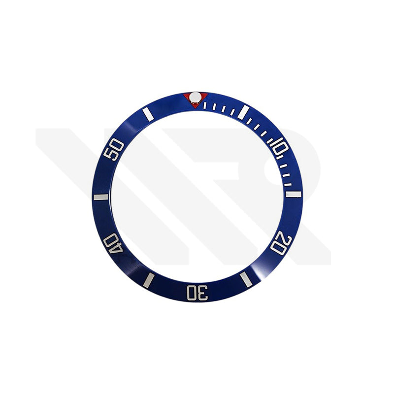 Blackbay Style Ceramic Sloped Bezel Insert for SKX/SRPD: Blue/White
