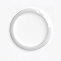 Plain Ceramic Sloped Bezel Insert For SKX/SRPD - White