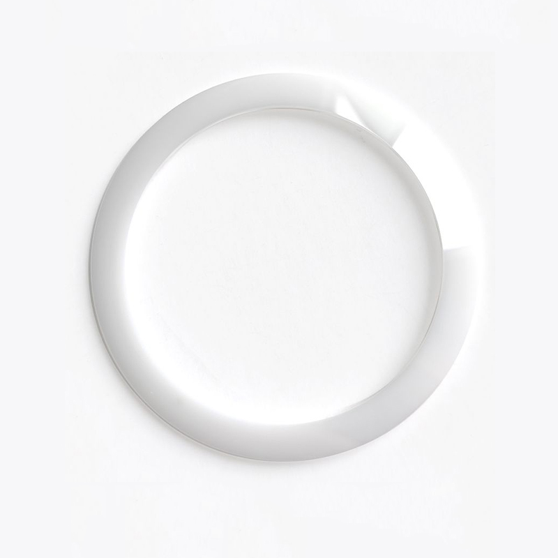 Plain Ceramic Sloped Bezel Insert For SKX/SRPD - White