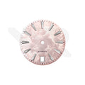 GS Shunbun Style Blossom Pink Dial for Seiko Mod: Silver GS Style Indices with 6h Date Window