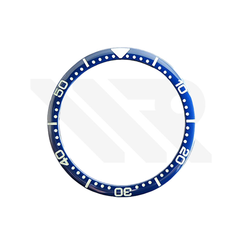 Ceramic Curved Bezel Insert for Seiko Prospex Turtle SRP773 / SRP 777 / SRPA21 Turtle Mod: Blue S