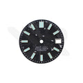 Carbon Fiber Dial for Seiko Mod - C9 Blue Luminous