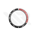 Aluminium Flat Bezel Insert for Seiko Prospex Sumo SBDC001 / SBDC003 / SBDC031 / SBDC033 - Black/Red