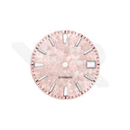 Sea of Cloud GS Dial for Seiko Mod: Blossom Pink with GS Indices
