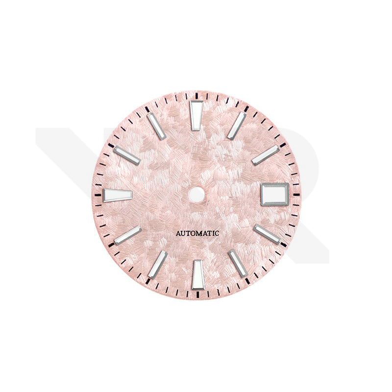 Sea of Cloud GS Dial for Seiko Mod: Blossom Pink with GS Indices