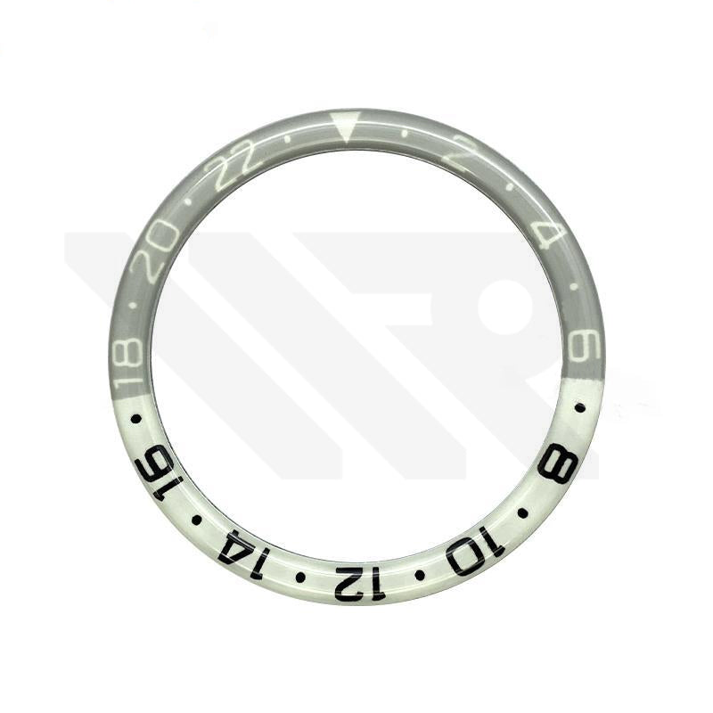 Resin Full Lume Flat Bezel Insert for SKX/SRPD Seiko Mod