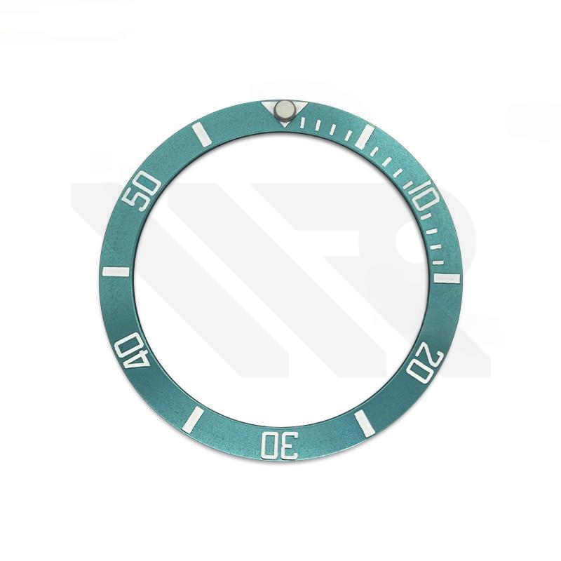 Sub Style Aluminium Sloped Bezel Insert for SKX/SRPD - Aqua