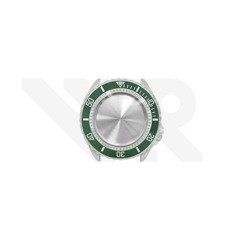 Polished Silver SKX Case Set for Seiko Mod: Hulk Submarine Diver Style