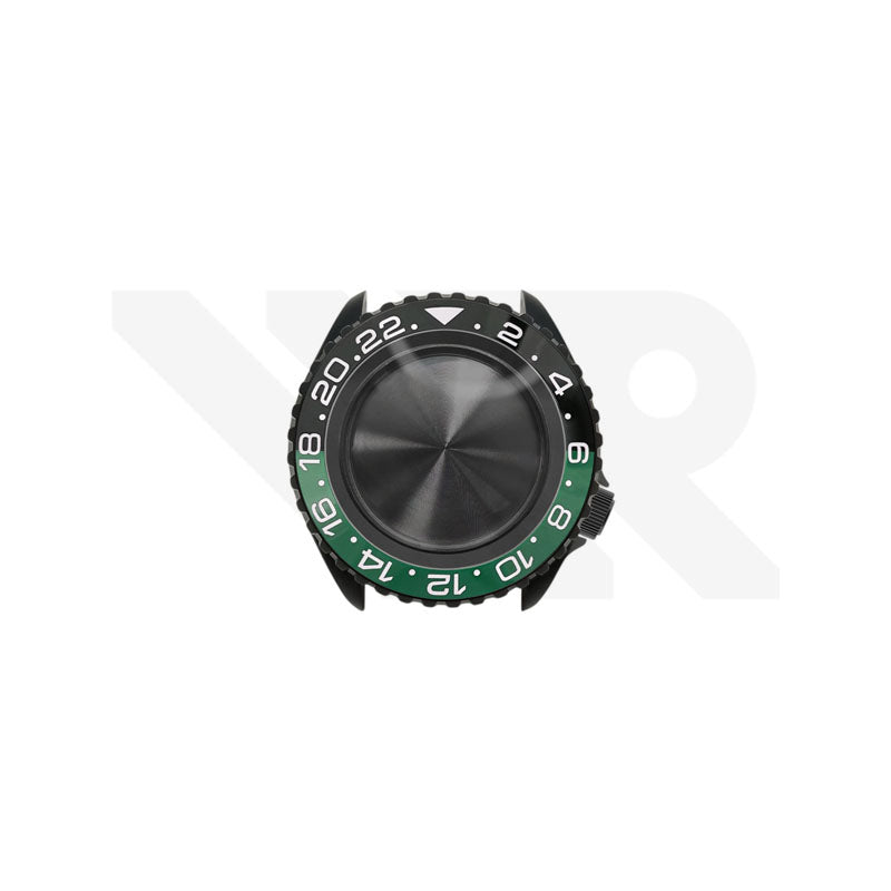 Sandblasted Black SKX Case Set for Seiko Mod: Sprite GMT Master Style