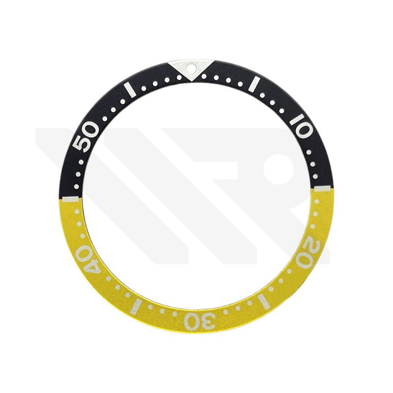 Diver Aluminium Flat Bezel Insert for SRP Turtle Seiko Mod