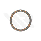 Seiko Style Diver Ceramic Flat Bezel Insert for SKX / SRPD - Gray-Orange