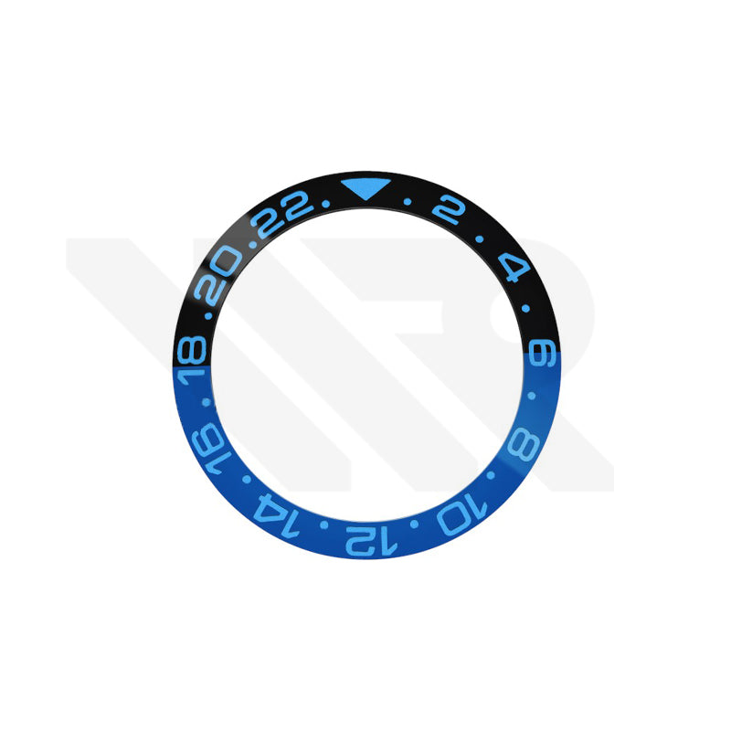 GMT-24 Ceramic Sloped Bezel Insert for SKX/SRPD - Batman-Blue