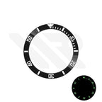 SUB Style Blue Full Luminous Ceramic Sloped Bezel Insert for SKX/SRPD: Blue