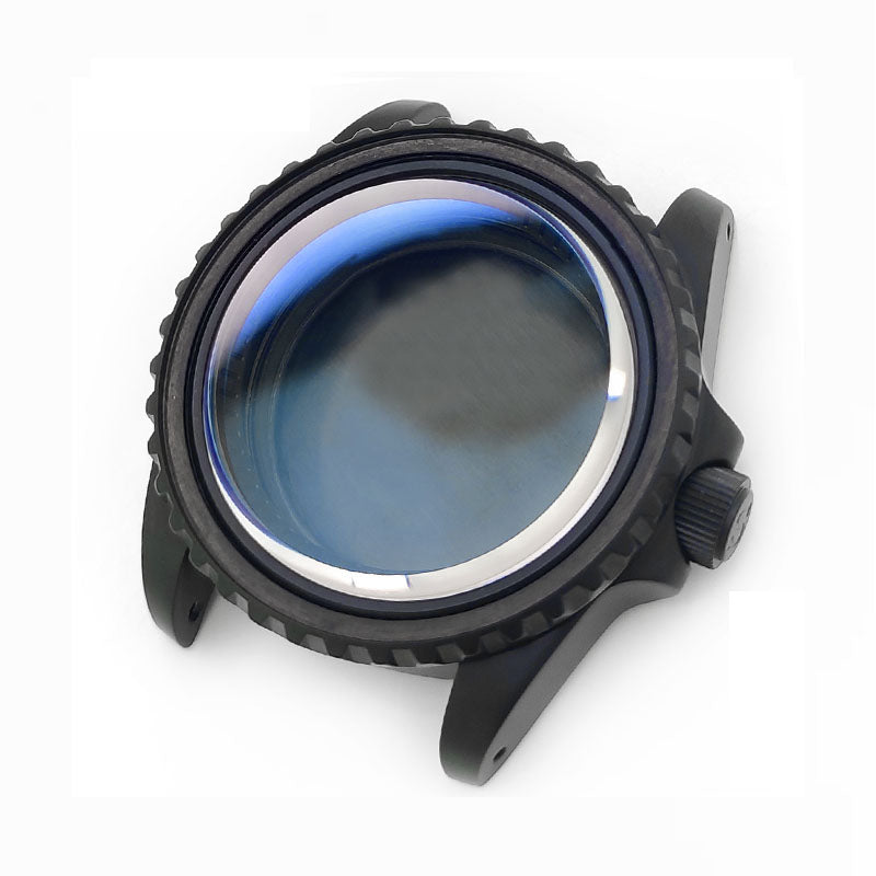 SKX SUB Sandblasted Case Set for Seiko Mod: Black