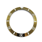 Sub Style Ceramic Sloped Bezel Insert for SKX/SRPD - Mustard