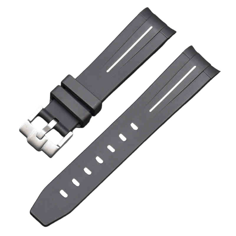 Rubber B Style Strap Compatible with Omega x Swatch MoonSwatch