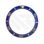 Ceramic Bezel Insert for Seiko Prospex Sumo SBDC001 / SBDC003 / SBDC031 / SBDC033 - Blue/Gold