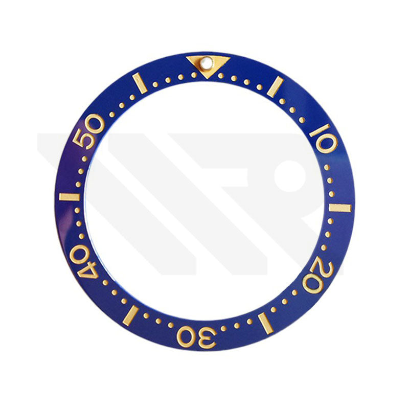 Ceramic Bezel Insert for Seiko Prospex Sumo SBDC001 / SBDC003 / SBDC031 / SBDC033 - Blue/Gold