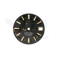 Gold Foil Carbon Fiber Dial for Seiko Mod: Gold GS Indices