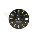 Gold Foil Carbon Fiber Dial for Seiko Mod: Gold GS Indices