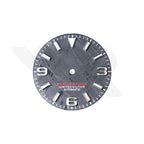 Black Meteorite Dial for Seiko Mod - Explorer Style
