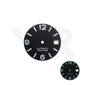 Luminor Style Dial for Seiko Mod: Black
