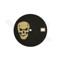 Mattes schwarzes Zifferblatt der Skull-Serie für Seiko Mod