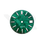 GS Shunbun Style Emerald Green for Seiko Mod: Silver GS Style Indices