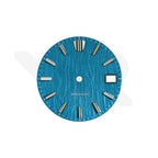 GS White Birch Style Dial for Seiko Mod: Silver GS Style Indices