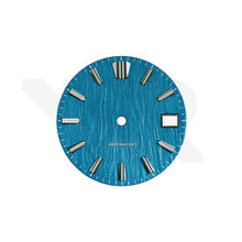 Carica l&#39;immagine nel visualizzatore di Gallery, GS White Birch Style Dial for Seiko Mod: Silver GS Style Indices
