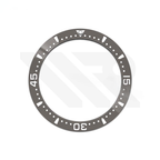 Hydro Style Ceramic Sloped Bezel Insert for SKX/SRPD - Grey/White
