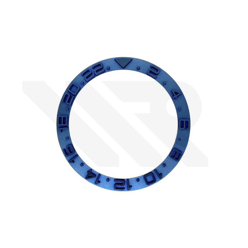 YM Style GMT-24 Ceramic Sloped Bezel Insert for SKX/SRPD: Blue