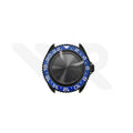 Polished Black SKX 3 O'clock Case Set for Seiko Mod: Blue Berry GMT Master Style